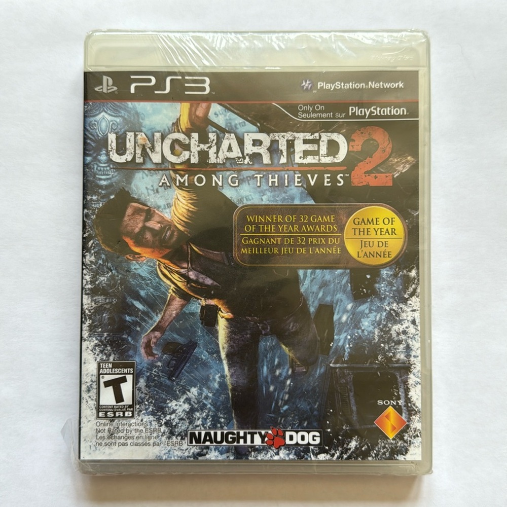 Uncharted 2 Among Thieves / New / Sony PlayStation 3 / Game Of The Year